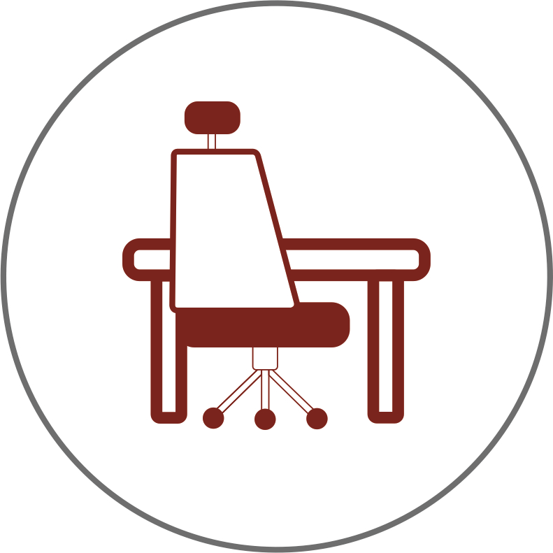 Büroausstattung transp